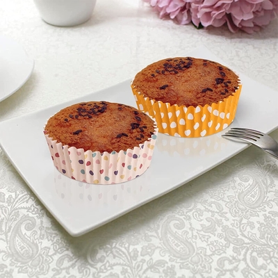 Cangkir Kue Kertas Tahan Minyak Besar Muffin Liners Cupcake Jumbo Muf 3.5 Inch