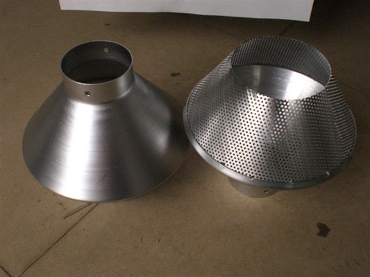 Bagian Proses Pemintalan Logam Kecil Dengan Bahan Stainless Steel Atau Aluminium