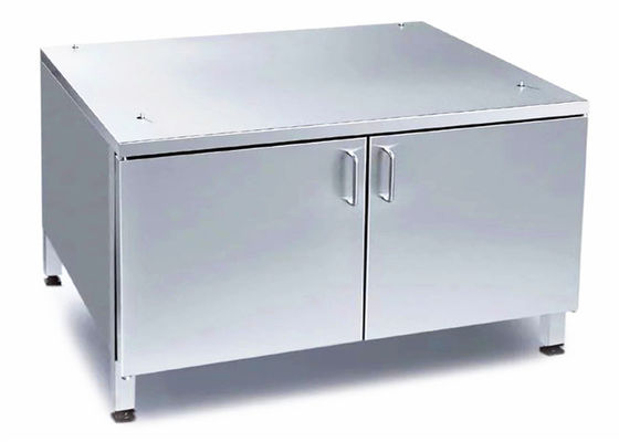 fabrikasi lembaran logam Mobile Open Front Base Cabinet untuk 61 Combi Oven dengan UltraVent