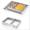 Set Cetakan Kue Kue Stainless Steel Biaya Rendah untuk Memanggang