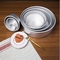 Rk Bakeware China-Round Rectangle Aluminium Anode Cetakan Kue Kue Pan Kue Tin