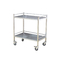 RK Bakeware China Foodservice NSF Double Line Tray Rack Trolley Stainless Steel Bakery Trolley