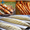 RK Bakeware China Foodservice NSF Aluminium Glaze Meatloaf Pan Baguette Baking Tray Pan