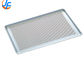 RK Bakeware China Foodservice Chicago Metallic StayFlat Aluminium Perforated Baking Tray / Bagel Screens