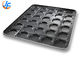 RK Bakeware China Foodservice15 Cavity Aluminiumized Hamburger Bun Baking Tray Glazed Telfon