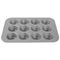 RK Bakeware China-12 Kompartemen Fluted 1.5mm Muffin Baking Pan Glazed Aluminized Steel