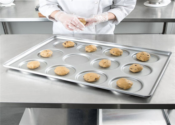 RK Bakeware China Foodservice NSF Custom Wholesale Bakery Komersial Hamburger Bun Tray / Muffin Top / Cookie Pan