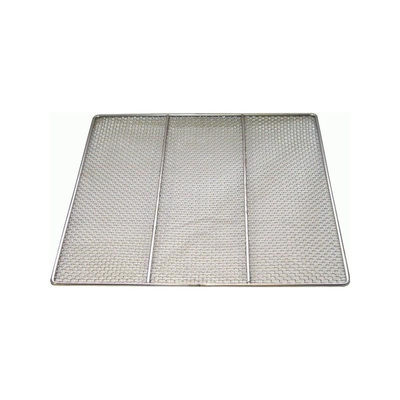 Rk Bakeware China- Layar Penggorengan Donat Stainless Steel 17,5 Inci X 17,5 Inci