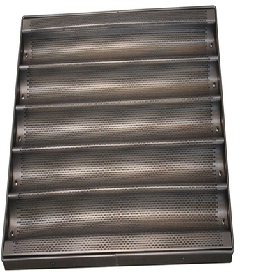 RK Bakeware China Foodservice NSF Antilengket 6 Baris Baguette Nampan Roti Baking Tray French Loaf Mould