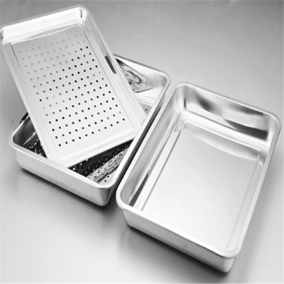 RK Bakeware China Foodservice NSF Ukuran Penuh 600X400 Aluminium Berlubang Datar Panci Shee Bun / Loyang Roti