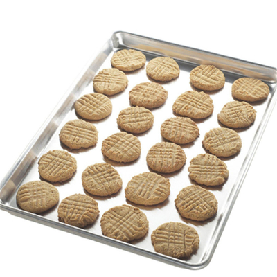 RK Bakeware China Foodservice NSF 18X26 Inch 600X400 Aluminium Bread Sheet Baking Pan Tray