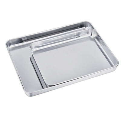 RK Bakeware China Foodservice NSF 18X26 Inch 600X400 Aluminium Bread Sheet Baking Pan Tray