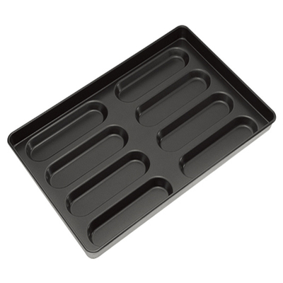 RK Bakeware China Foodservice NSF 4.5 Inch 5 Inch Roti Burger Antilengket dan Baki Roti Roti Hot Dog