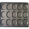RK Bakeware China Foodservice NSF Glaze Nonstick 4.5 Inch dan 5 Inch Hamburger Bun Baking Tray