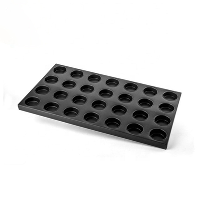 Rk Bakeware China-Slicone Glazed Cupcake Muffin Custard Cake Baking Tray untuk Lini Cupcake Industri