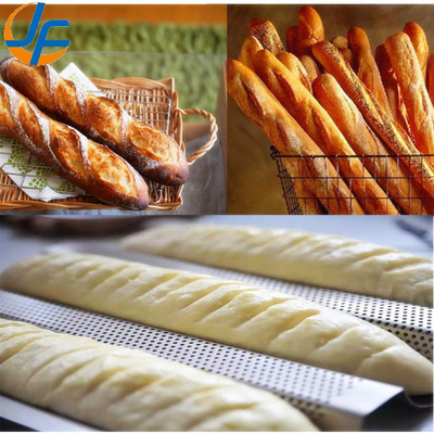 Rk Bakeware China-49053 5 Loaf Antilengket 600 * 400 Aluminium Uni-Lock Baguette Tray / French Bread Pan