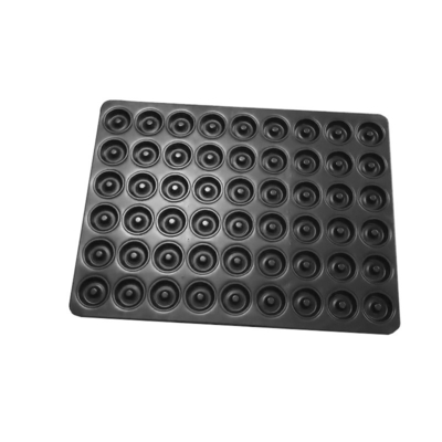 RK Bakeware China Foodservice NSF 45727 28 Kompartemen Baja Aluminized Glazed Mini Loaf Specialty Muffin Pan