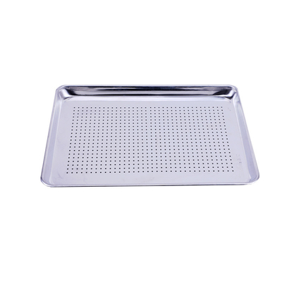 Rk Bakeware China-40855 Ukuran Penuh 16 Gauge Mengkilap 12 7/8 &quot;X17 3/4&quot; Aluminium Sheet Bun Pan Tray