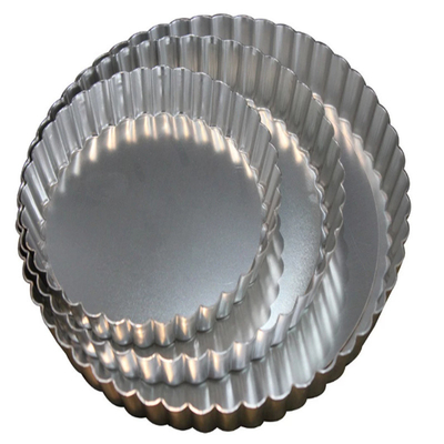 Rk Bakeware China-Anti Lengket Basis Longgar Bergalur Quiche Pan