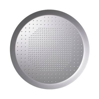 RK Bakeware China Foodservice NSF Hard Coat Aluminium Quik Pizza Disk dan Perforated Pizza Pan