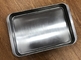 Rk Bakeware China-Deep Drawn 304 316 Stainless Steel Nampan Persegi Panjang Datar untuk Dapur, Lab, Pan Gigi