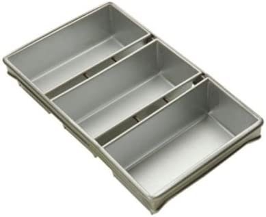 Rk Bakeware China Foodservice 906925 Commercial Bakeware 6 Strap Bread Pan Silver