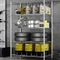 Rk Bakeware China Foodservice Commercial Wire Shelving Unit Rak Rak Penyimpanan Logam Tugas Berat untuk Dapur