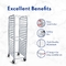 Rk Bakeware China Foodservice 36527 Komersial 20 Tier Aluminium Sheet Pan Rack Bun Pan Rack