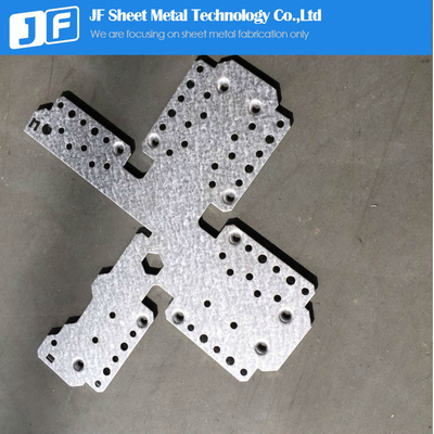 Aluminium Sheet Metal CNC Laser Cutting Suku Cadang Sepeda Motor