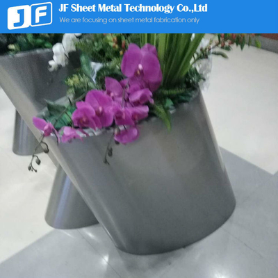 Produk Lembaran Logam Disesuaikan Kotak Bunga Stainless Steel