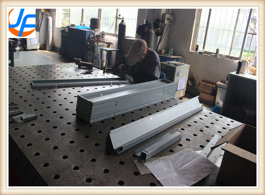 Aluminium Geodesic Dome Roofs OEM Stamping Sheet Layanan Fabrikasi Logam untuk Industri Petrokimia