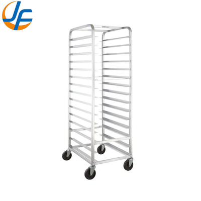Rk Bakeware China Foodservice NSF Aluminium End Load Undercounter Prep Top Sheet Bun Pan Rack