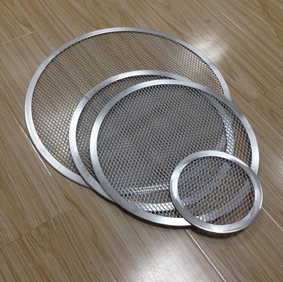 RK Bakeware China Foodservice NSF 16 Inch Aluminium Pizza Screen dan Aluminium Pizza Pan