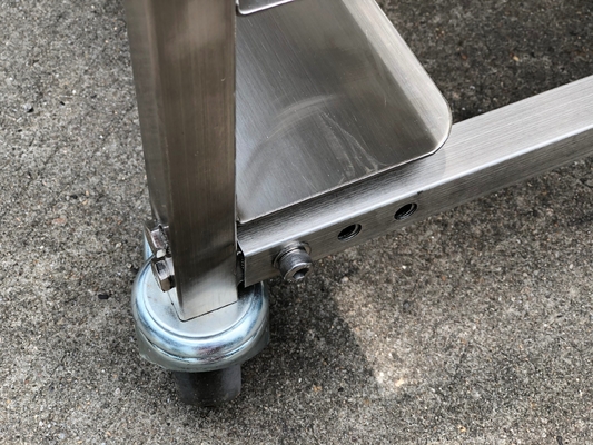 Rk Bakeware China-Stainless Steel Z Frame Nesting Rack Trolley untuk Produksi Roti