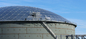 Aluminium Geodesic Dome Roofs Internal Floating Roof Seal untuk Storage Tank