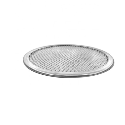 13 inci putaran mesh berlubang pizza tray aluminium pizza layar pizza wire mesh layar