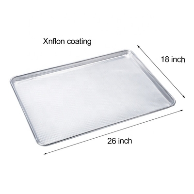 26 &quot;* 18&quot; * 1 &quot;Nasii roti berlubang penuh burger atau hamburger atau hot dog non-stick bun baking pan aluminium loyang roti