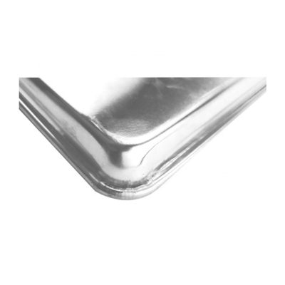 komersial 13''*9''*1'' 0.8mm persegi panjang baking roti burger atau hamburger atau hot dog bun baking pan aluminium roti pan