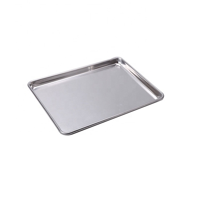komersial 10''*6''*1'' 0.8mm persegi panjang baking roti burger atau hamburger atau hot dog bun baking pan aluminium roti pan