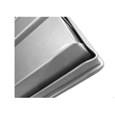 komersial 3 tali non-stick loaf baking pan loaf bread pans nampan roti bun tray mini loaf tray