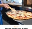 12 &quot;* 14&quot; * 25 ''Pizza Turning Peel Lipat Gagang Kayu Aluminium Pizza Peel