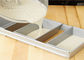 RK Bakeware China Foodservice NSF 1000g Panci Loaf Aluminium Mengkilap Aluminized Steel Bread Loaf Pan 3/8 Lb.