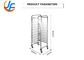 RK Bakeware China Foodservice NSF 470*620 REVENT Double Oven Baking Tray Rack Trolley Stainless Steel GN1/1 Pan troli