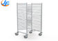 RK Bakeware China Foodservice NSF 530×325 GN1/1 Oven Baking Tray Trolley Rack / Gastronorm Trolley