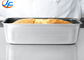 RK Bakeware China Foodservice NSF Aluminium Glaze Pullman Bread Aluminium Loaf Pans Bread Tin