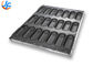 RK Bakeware China Foodservice 49015 Chicago Metallic Glazed Aluminized Steel Ukuran Penuh Sub Sandwich Bun Baking Tray Pan