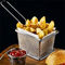RK Bakeware China Foodservice NSF Stainless Steel Wire Mesh French Fries Fry Holder Basket Untuk Keripik Kentang