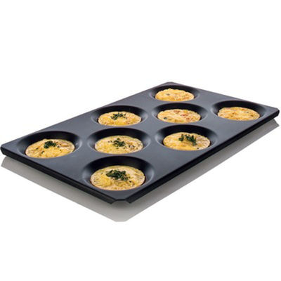 Antilengket Aluminium Egg Baking Tray Foodservice Combi Oven Gastronorm GN 1/1 530x325mm