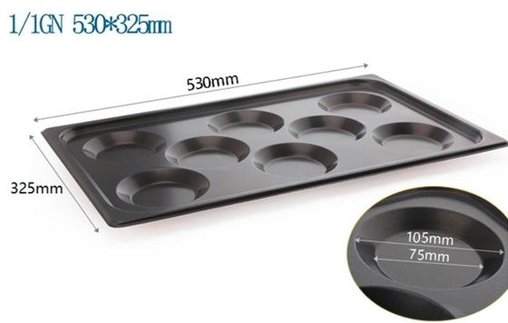 Antilengket Aluminium Egg Baking Tray Foodservice Combi Oven Gastronorm GN 1/1 530x325mm
