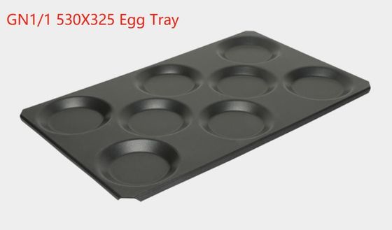 Antilengket Aluminium Egg Baking Tray Foodservice Combi Oven Gastronorm GN 1/1 530x325mm
